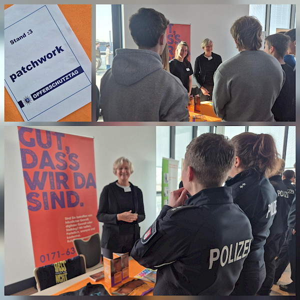 Patchwork beim Opferschutztag der Polizei Hamburg Patchwork beim Opferschutztag der Polizei Hamburg